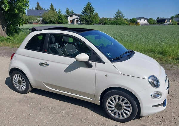 Fiat 500 cena 52900 przebieg: 24000, rok produkcji 2021 z Chojnice małe 92